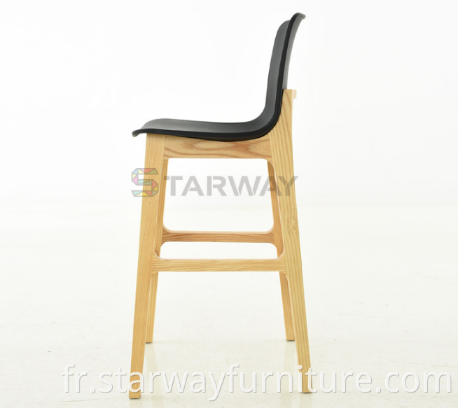 Shell Seat Height Bar Stool